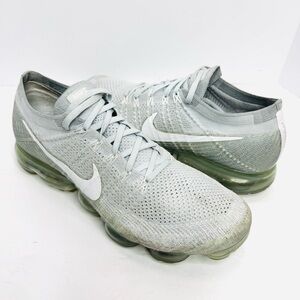 Nike Air Vapormax Pure Platinum 849558-004 2017 Men's Size 11.5 Platinum White
